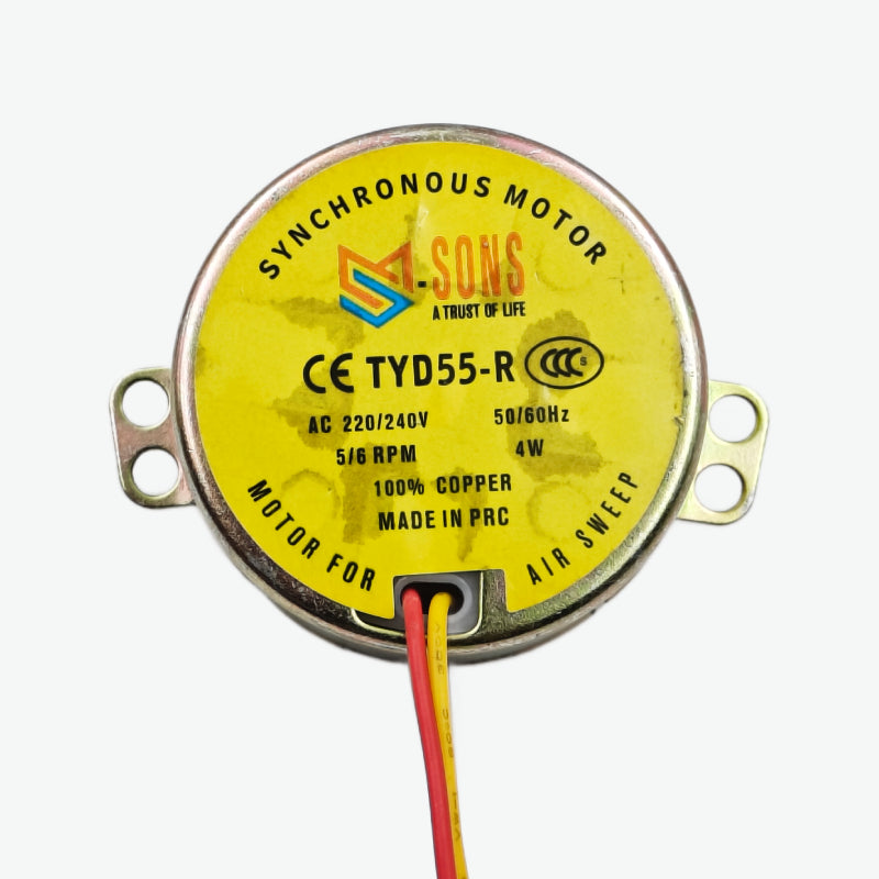 AC220/240V 4W 49TYD-500 Permanent Magnet Synchronous Motor 5/6 RPM