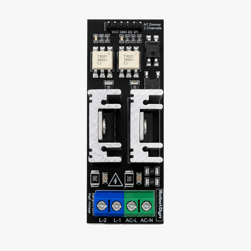 AC Light lamp dimming LED lamp and 2 Channel motor Dimmer Module