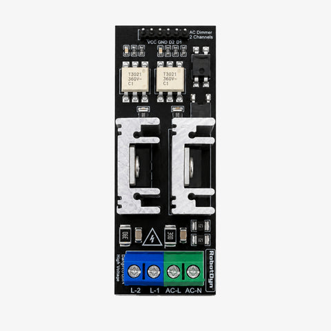 AC Light lamp dimming LED lamp and 2 Channel motor Dimmer Module