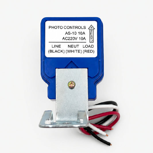 AS-10 220V AC Automatic On/Off Photocell Street Lamp Light Switch Controller