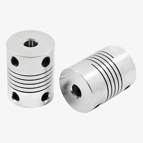 Aluminum Flexible Shaft Coupling - 5x5mm