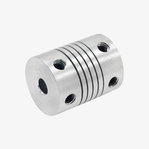 Aluminum Flexible Shaft Coupling - 5mm x 5mm