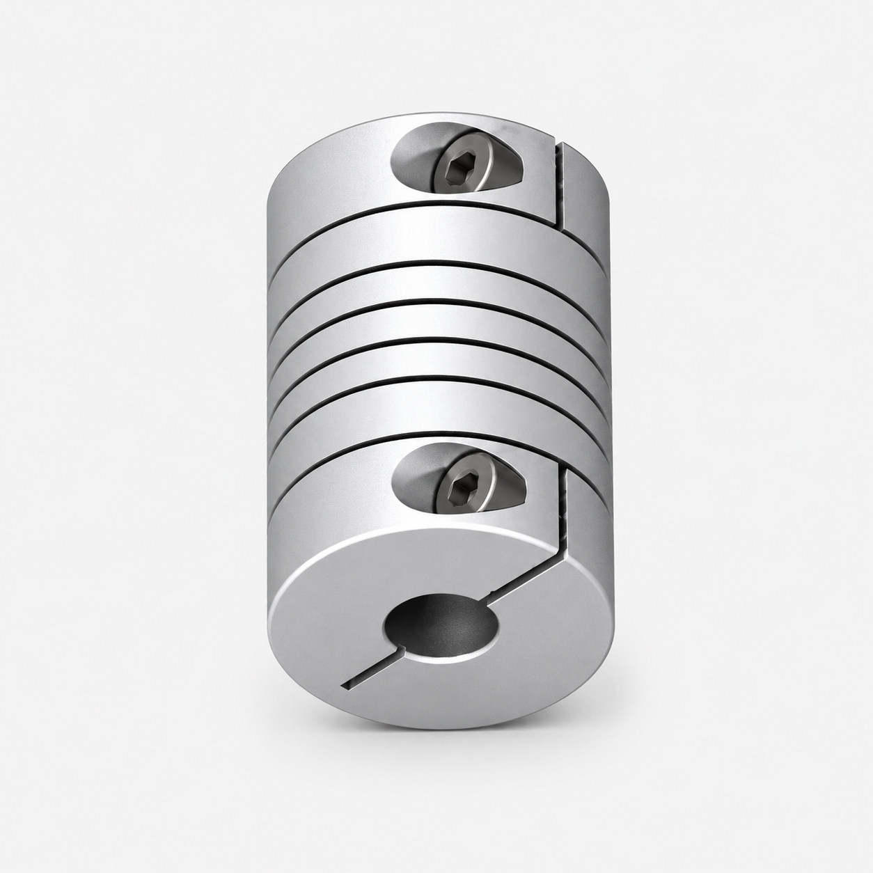 Aluminum Flexible Coupling Coupler Helical Shaft (25x32mm)