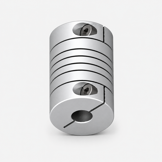 Aluminum Flexible Coupling Coupler Helical Shaft (25x32mm)