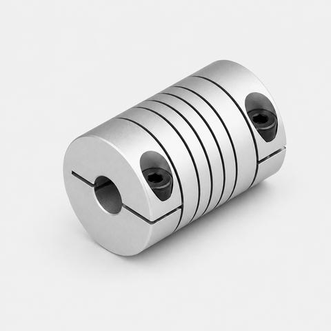 Aluminum Flexible Coupling Coupler Helical Shaft (25x32mm)
