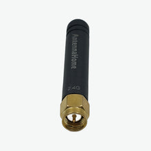 Load image into Gallery viewer, AntennaHome AH2G.104 2.4GHz 2.0dBi H50 Rubber Antenna with SMA-J Connector