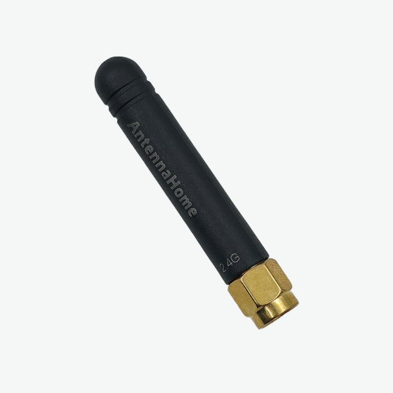 AntennaHome AH2G.104 2.4GHz 2.0dBi H50 Rubber Antenna with SMA-J Connector