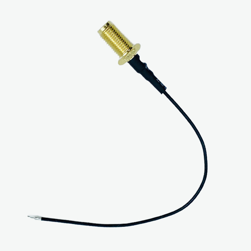 AntennaHome AHCG.101 RP 6GHz 1.13mm Male SMA to Bare Cable Assembly - 120mm