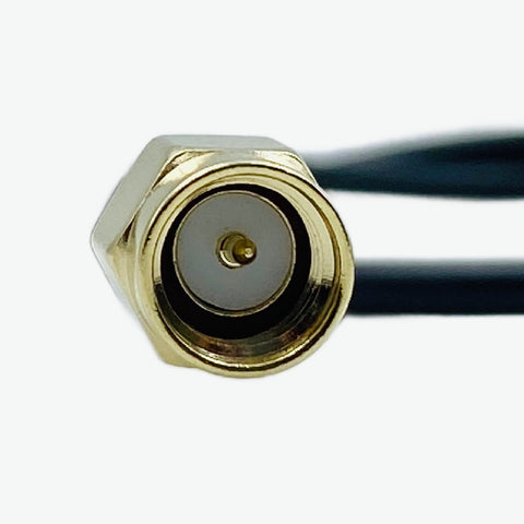 AntennaHome AHCG.RG174J L500 6GHz 1.13mm SMA-K to SMA-J Cable Assembly - 500mm