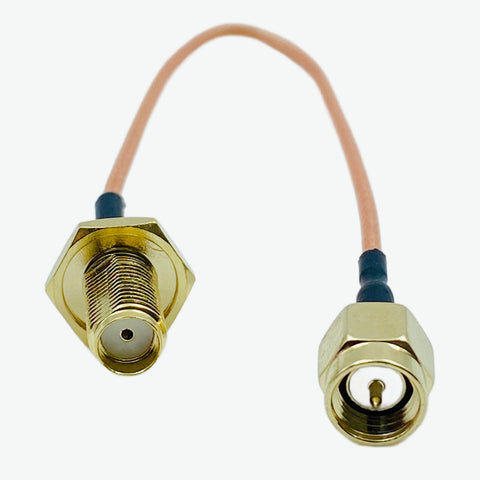 AntennaHome AHCG.RG178J L150 6GHz 1.13mm SMA-K to SMA-J Cable Assembly - 150mm