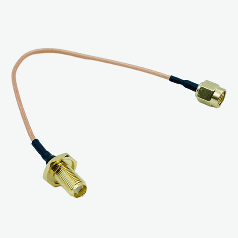 AntennaHome AHCG.RG178J L150 6GHz 1.13mm SMA-K to SMA-J Cable Assembly - 150mm