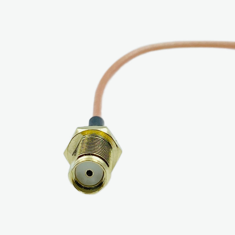 AntennaHome AHCG.RG178P L150 6GHz 1.13mm Female SMA to Bare Cable Assembly