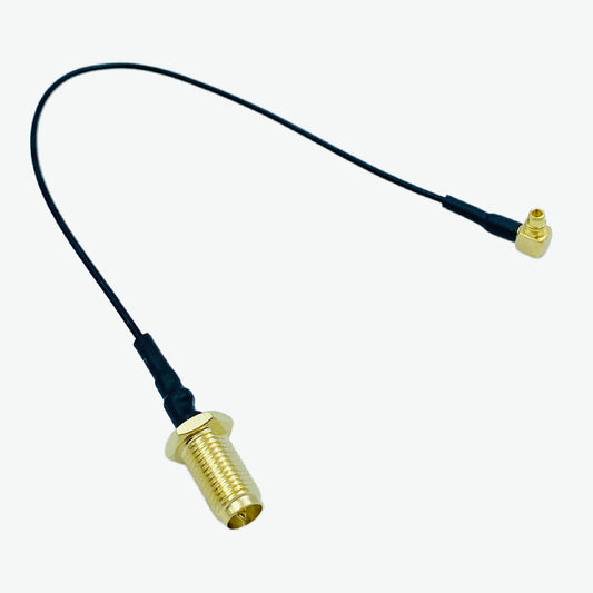 AntennaHome AHCG.101RMMCX JW L150 6GHz 1.13mm SMA-KR to MMCX Cable Assembly - 150mm