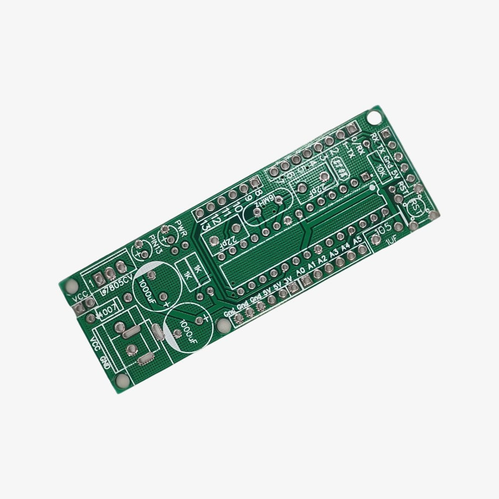 ATMEGA328/ATMEGA8 Breakout Board with 7-12V Input Support