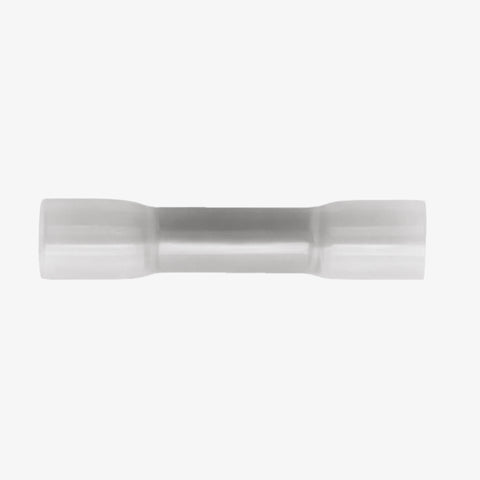 BHT-0.5 Heat Shrink Butt Splice Connector 0.3-0.5 sqmm (24-22 AWG) - White