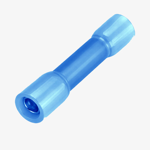 BHT-2 Heat Shrink Butt Splice Connector 1.5-2.5 sqmm (16-14 AWG) - Blue