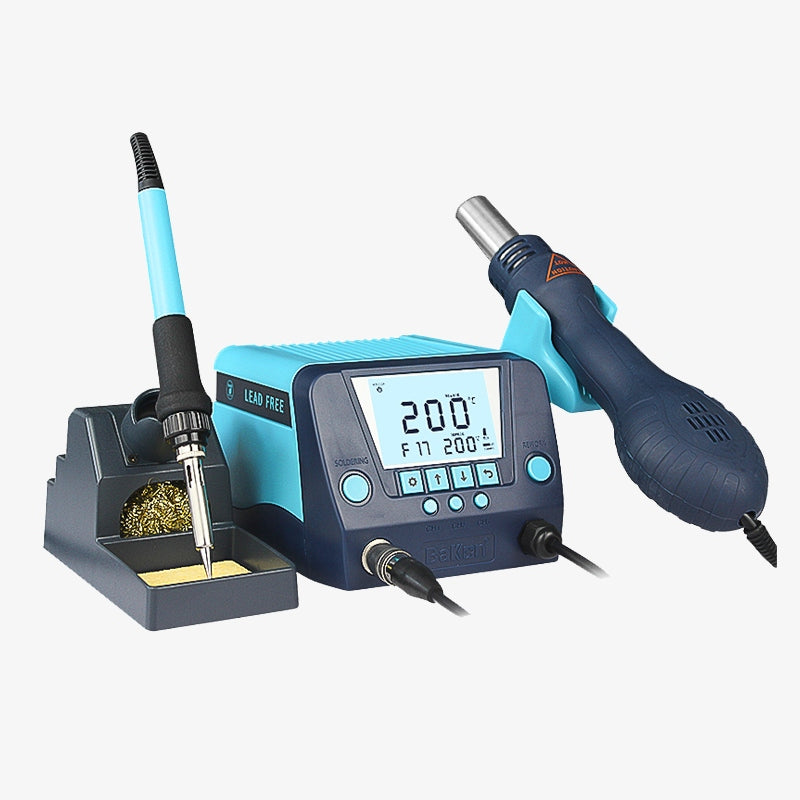 Bakon BK881 2 In 1 SMD Soldering & Desoldering Rework Station