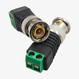 BNC Screw Type Adapter Connector/Plug for CCTV