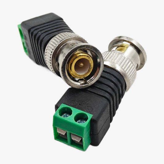 BNC Screw Type Adapter Connector/Plug for CCTV