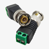 BNC Screw Type Adapter Connector/Plug for CCTV