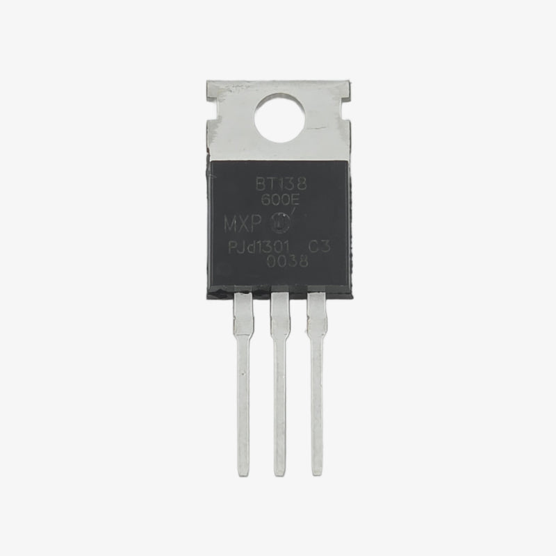 BT138 600V 12A TRIAC Thyristor - TO-262 DIP Package