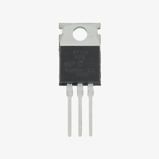 BT138 600V 12A TRIAC Thyristor - TO-262 DIP Package