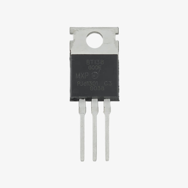 BT138 600V 12A TRIAC Thyristor - TO-262 DIP Package