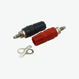 4mm Banana Plug Female Panel Mount Terminal - 15A 250V AC (Red & Black Pair)-picture-24