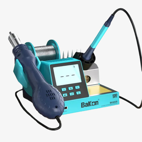 Bakon BK602S 2-in-1 Digital Display Soldering Station with 90W soldering iron 