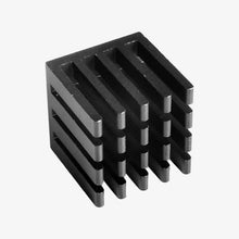 Load image into Gallery viewer, Black Aluminium Heatsink for Raspberry Pi 