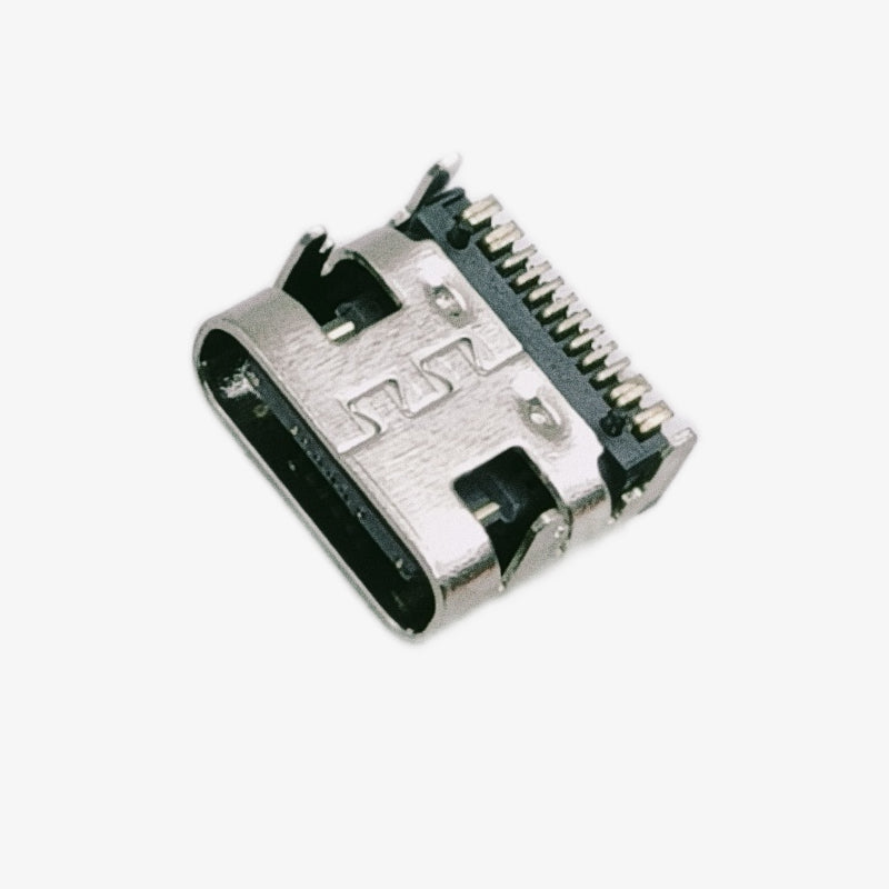 C-Type USB Port Plug - 16-Pin SMD SMT Jack Solder Connector
