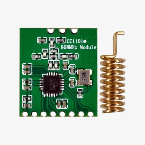 2 Módulos Transceptor CC1101 868MHz - Micro Potencia UHF Para Comunicación Inalámbrica