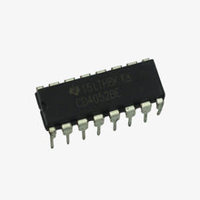 Load image into Gallery viewer, CD4052 4 Channel Analog Multiplexer IC