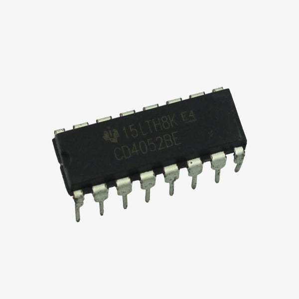 CD4052 4 Channel Analog Multiplexer IC - Buy CD4052 Online at ...