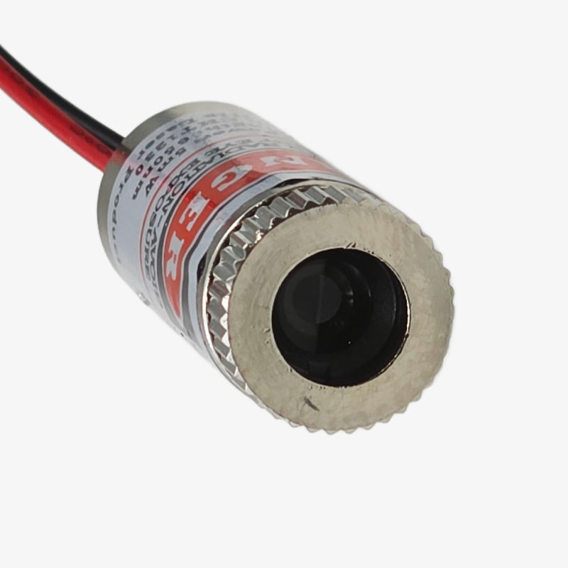 CHT1230 12mm 5mW Point Laser Module with Adjustable Spot Size – Red ...
