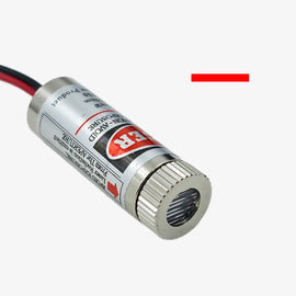 CHT1230 12mm 5mW Straight Line Laser Module with Adjustable Line Focus - Red
