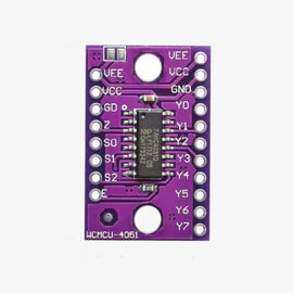 CJMCU-4051 8-Channel Multiplexer/Demultiplexer Breakout Board Module