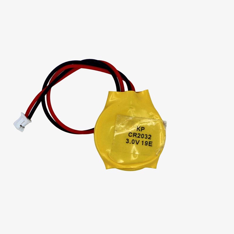 CR2032 3.0V 19E Coin Cell Battery with 2 pin Connector