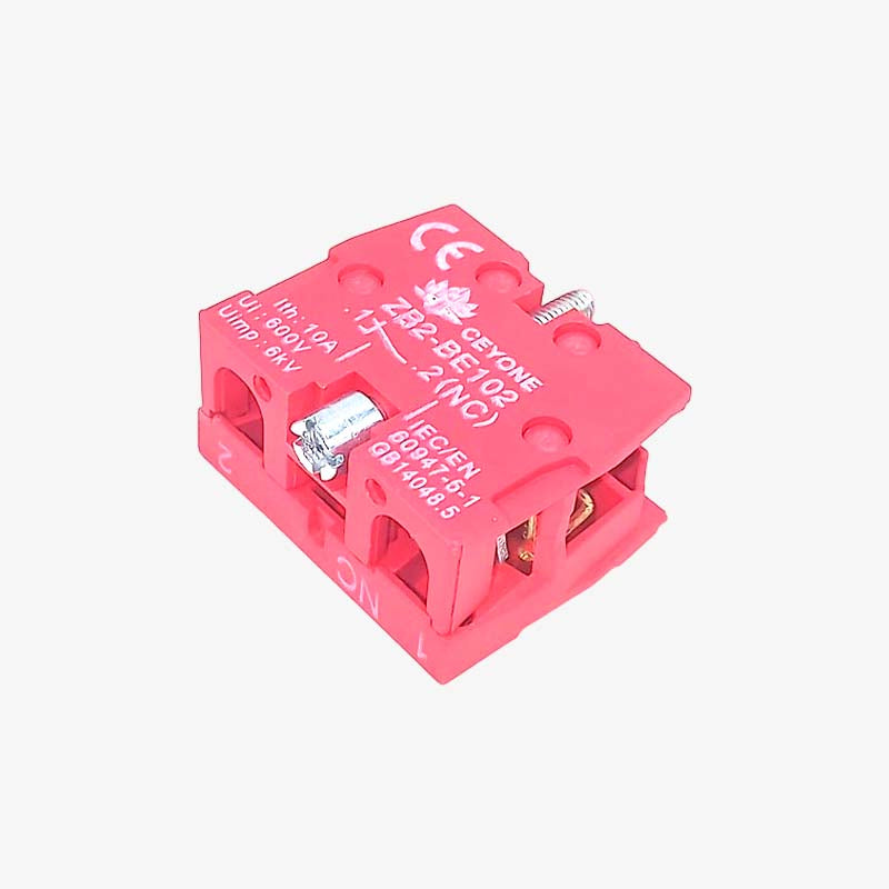 Ceyone ZB2-BE102 Push Contact Element 22.5mm RED (NC)