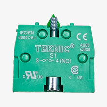 Load image into Gallery viewer, Push Contact Element 22.5mm GREEN