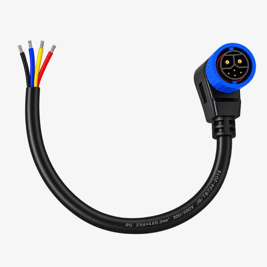 Chakori/Chogori AMPR 2+4 Male CAN Connector with 500mm Cable