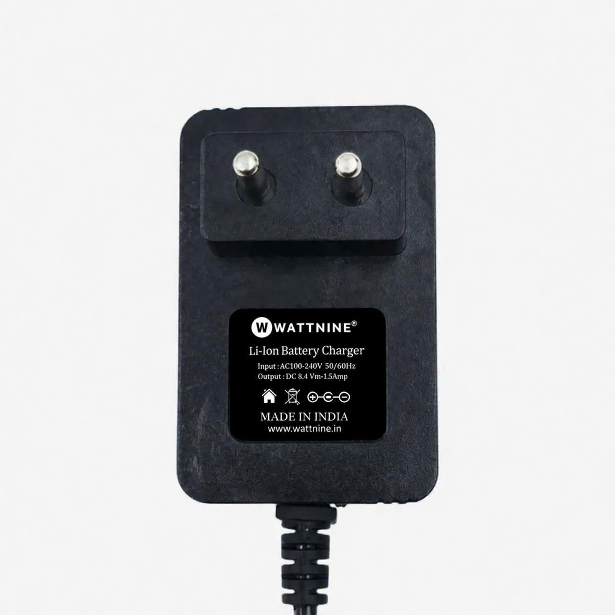 WATTNINE 8.4V 1.5A NMC Battery Charger 