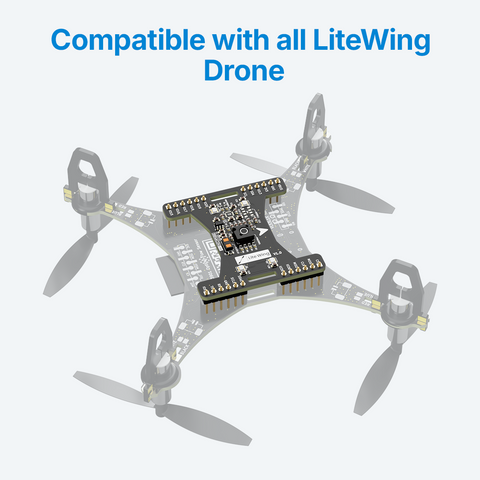 LiteWing Drone Positioning Module - Optical Flow & ToF Sensor for Height Hold & Indoor Position Hold (VL53L1X + PMW3901)