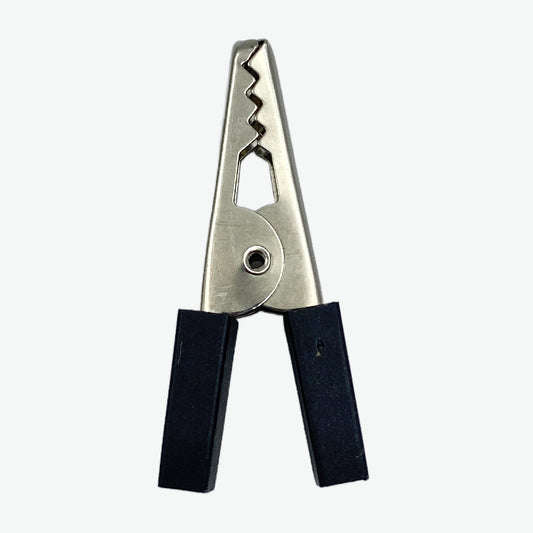 Crocodile Clip Small - Pair of red and Black