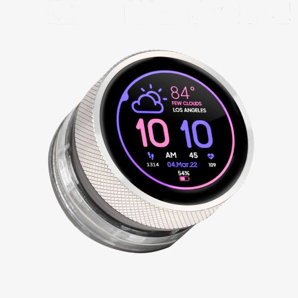 Elecrow CrowPanel 1.28 Inch ESP32 Round Touch Display with Rotary Encoder 240×240 IPS Screen