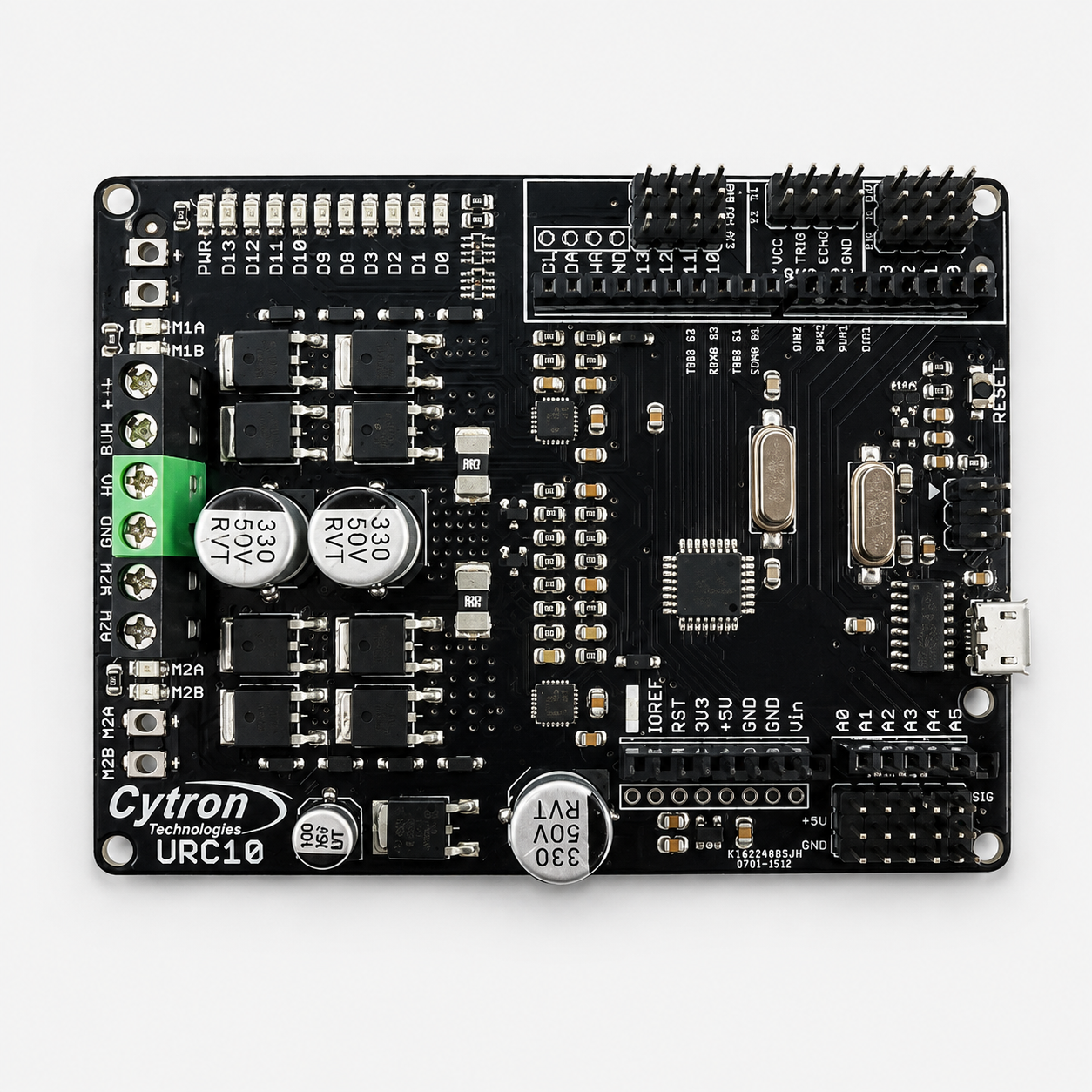 Cytron Dual Channel 10A Motor Driver UNO Robot Controller