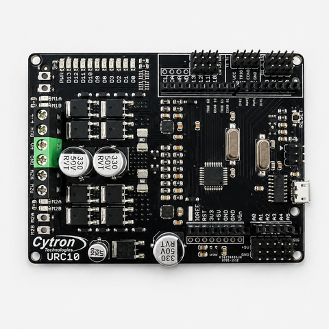 Cytron Dual Channel 10A Motor Driver UNO Robot Controller