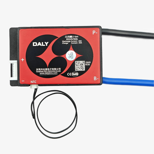 DALY Li-ion 6S 24V 30A Waterproof Battery Management System – BMS Protection Board