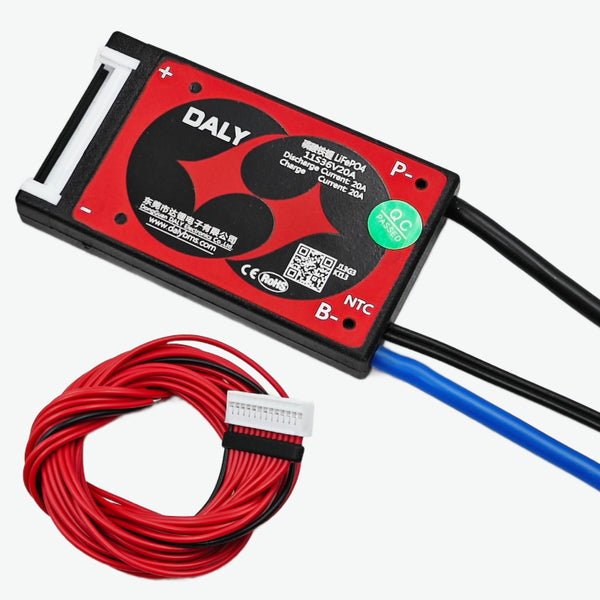 DALY LiFePO4 11S 36V 20A Waterproof Battery Management System - BMS Protection Board