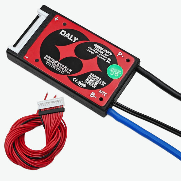 DALY LiFePO4 12S 36V 20A Waterproof Battery Management System - BMS Protection Board